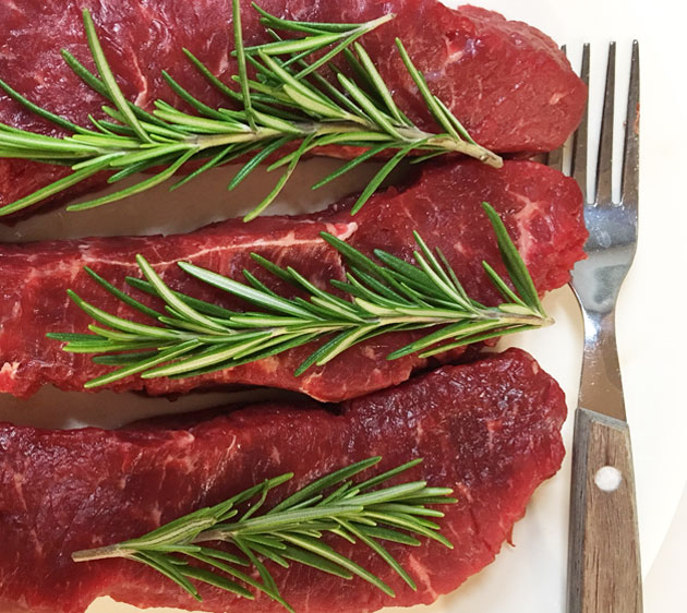 rosmariinilla maustetut ulkofileepihvit