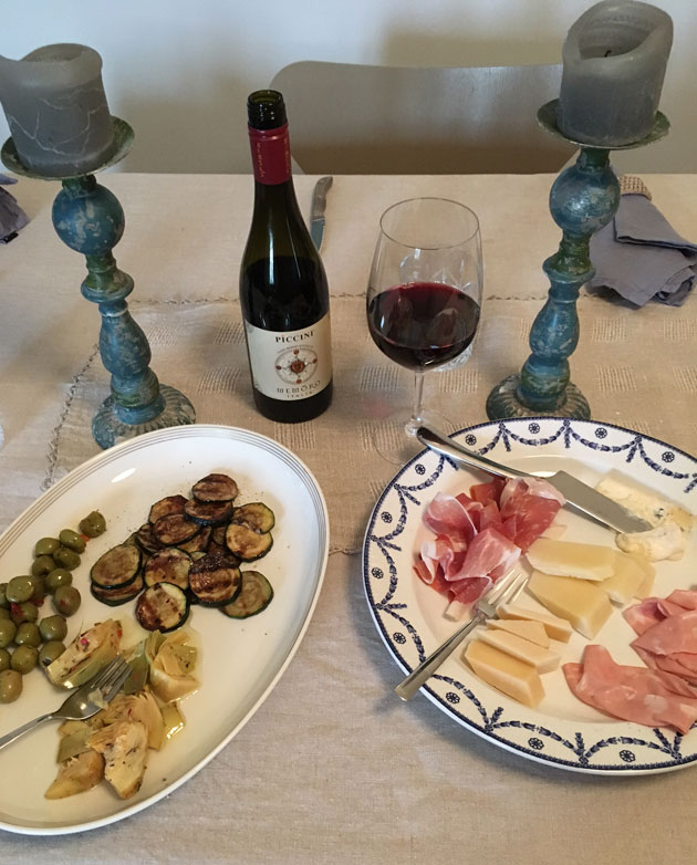 Antipasti e Piccini Memoro Rosso