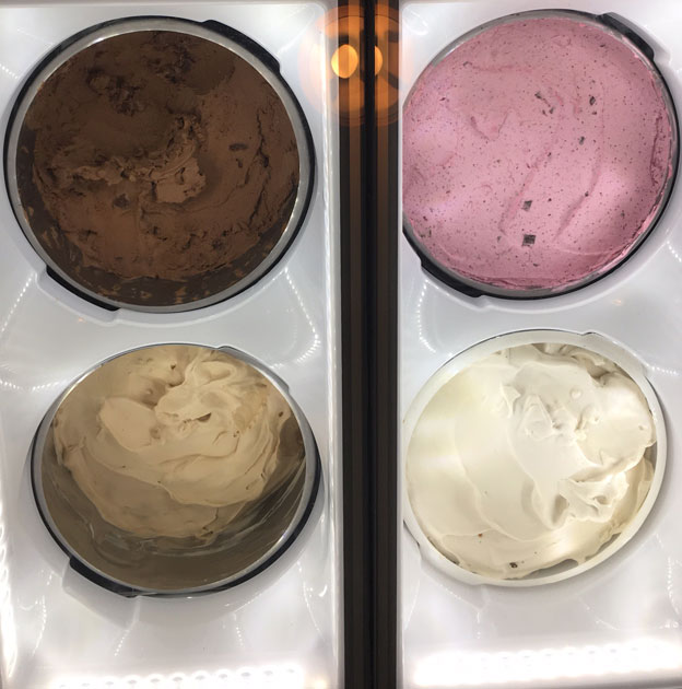 Goodion kookosmaitopohjaisia jäätelöitä