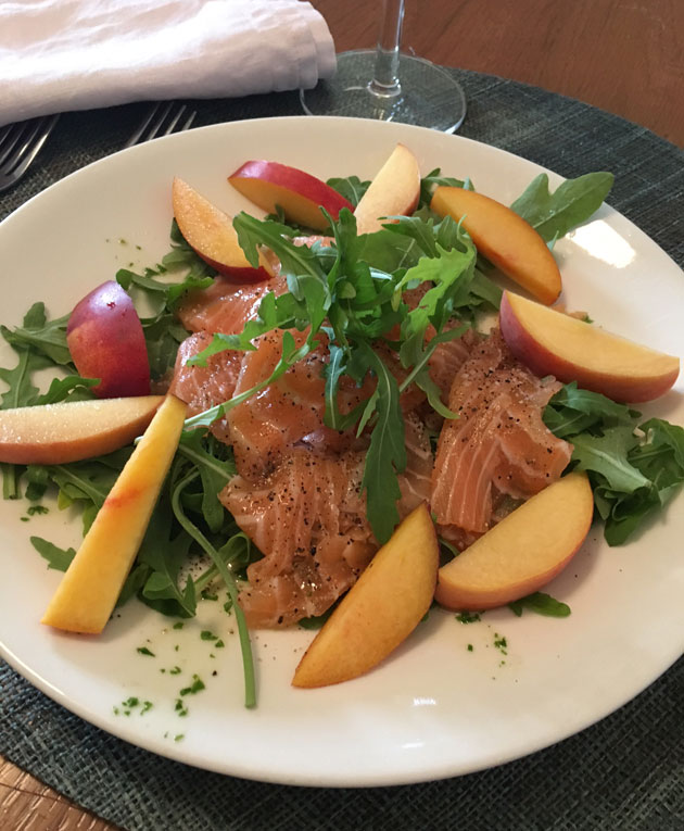 lohicarpaccio isola dei pescatorin tyyliin