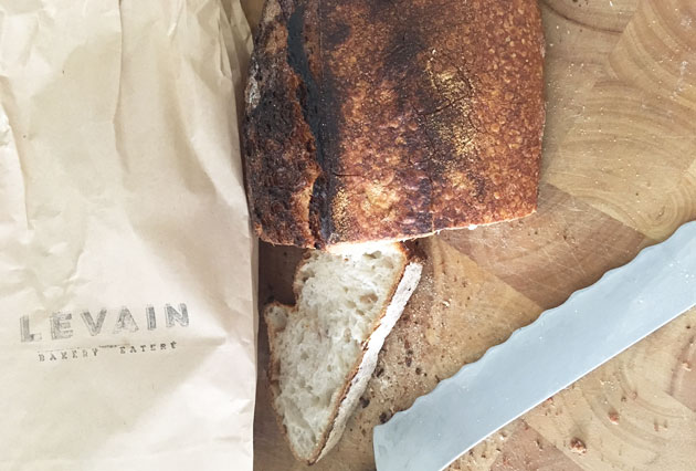 Leipä on nyt the Levain, ja osoite Kankurinkatu&nbsp;6