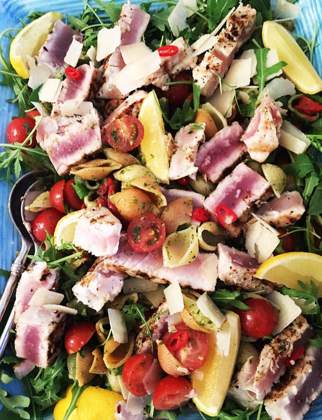 Salsa Verde -tonnikala Jamien&nbsp;tapaan