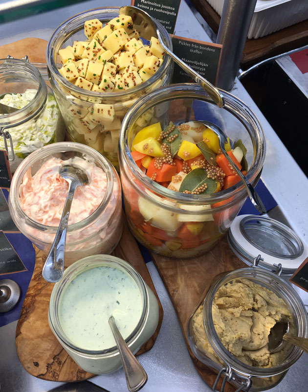 Viking Linen buffet: pohjoimaiset maut