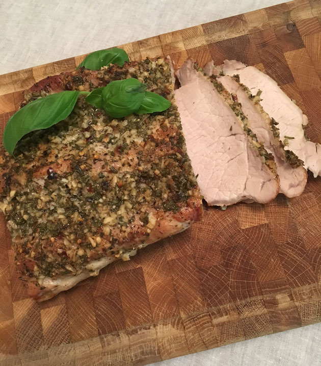 Mehevä porsaan ulkofilee&nbsp;uunissa