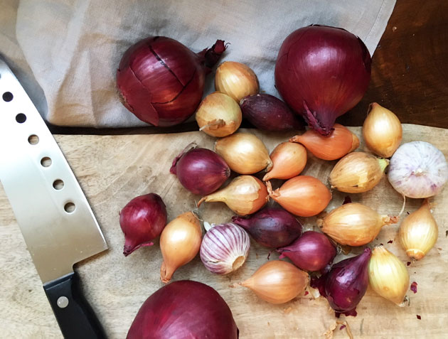 Chorizolla maustettu sipulinen&nbsp;lihapata