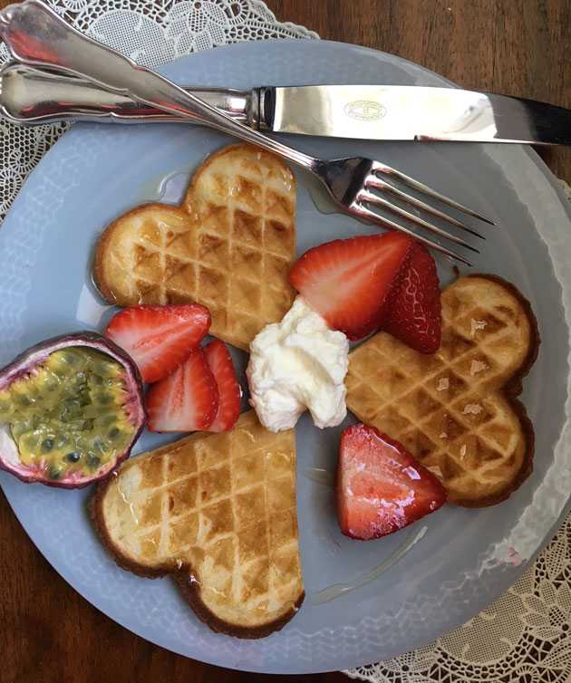 Kuohkeat vohvelit ihan&nbsp;sattumalta