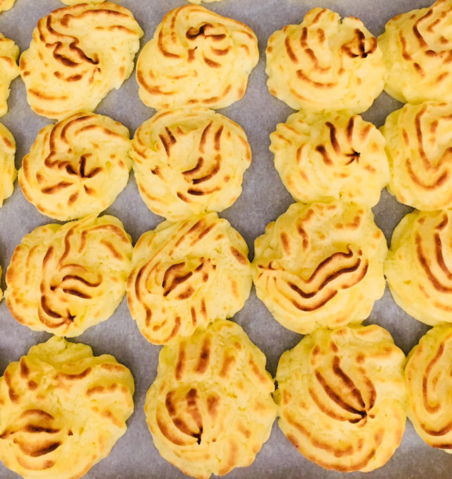 Duchesse-perunat syntyvät hetkessä eilisestä&nbsp;muusista