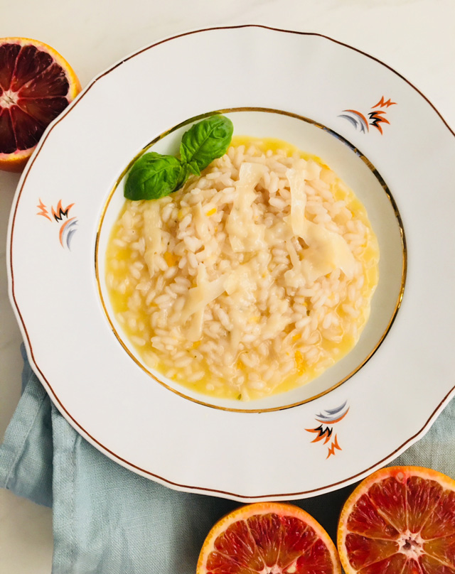 Veriappelsiinirisotto