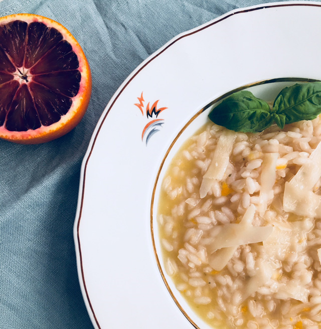 Veriappelsiinirisotto