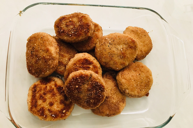 Wallenbergin pihvit broilerin&nbsp;jauhelihasta