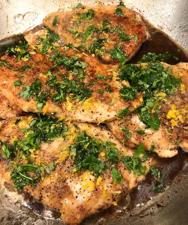 Sitruunakanaa italialaisittain