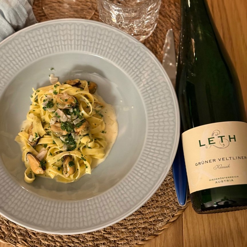 Simpukkapasta on vartissa&nbsp;valmis