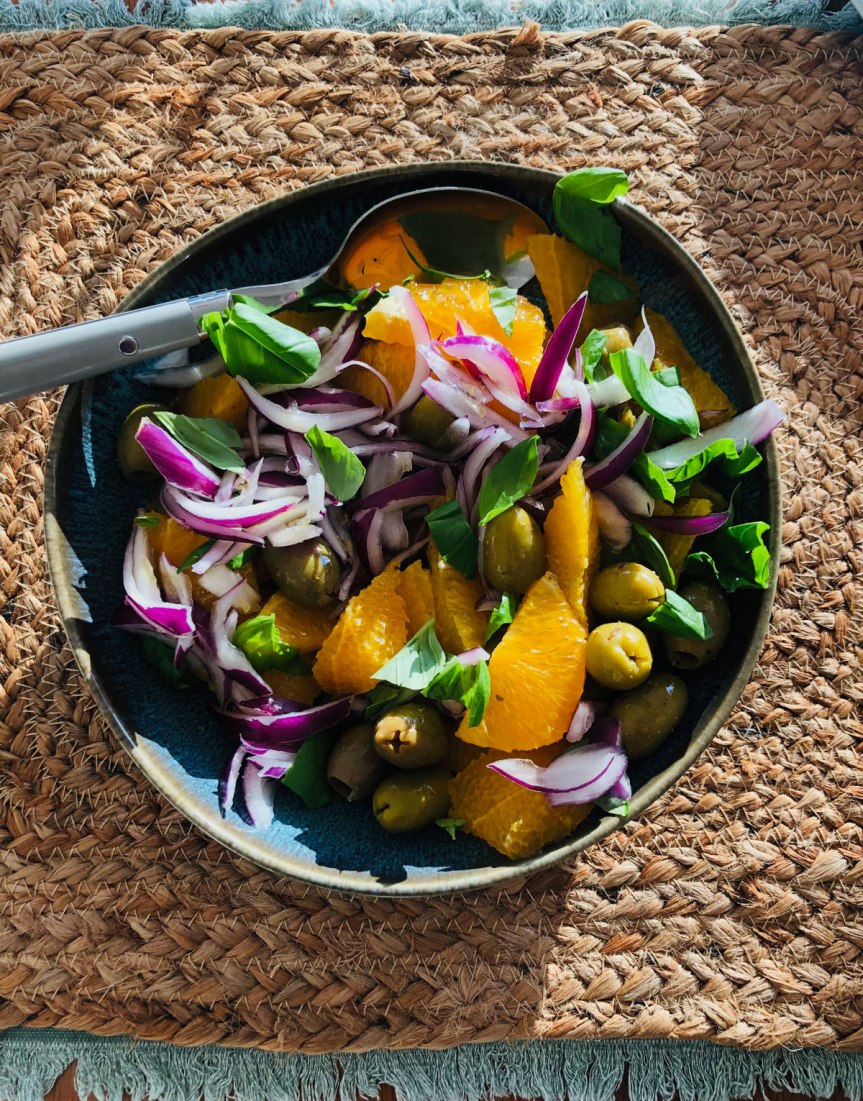 Sisilialainen appelsiinisalaatti – Insalata di&nbsp;arance