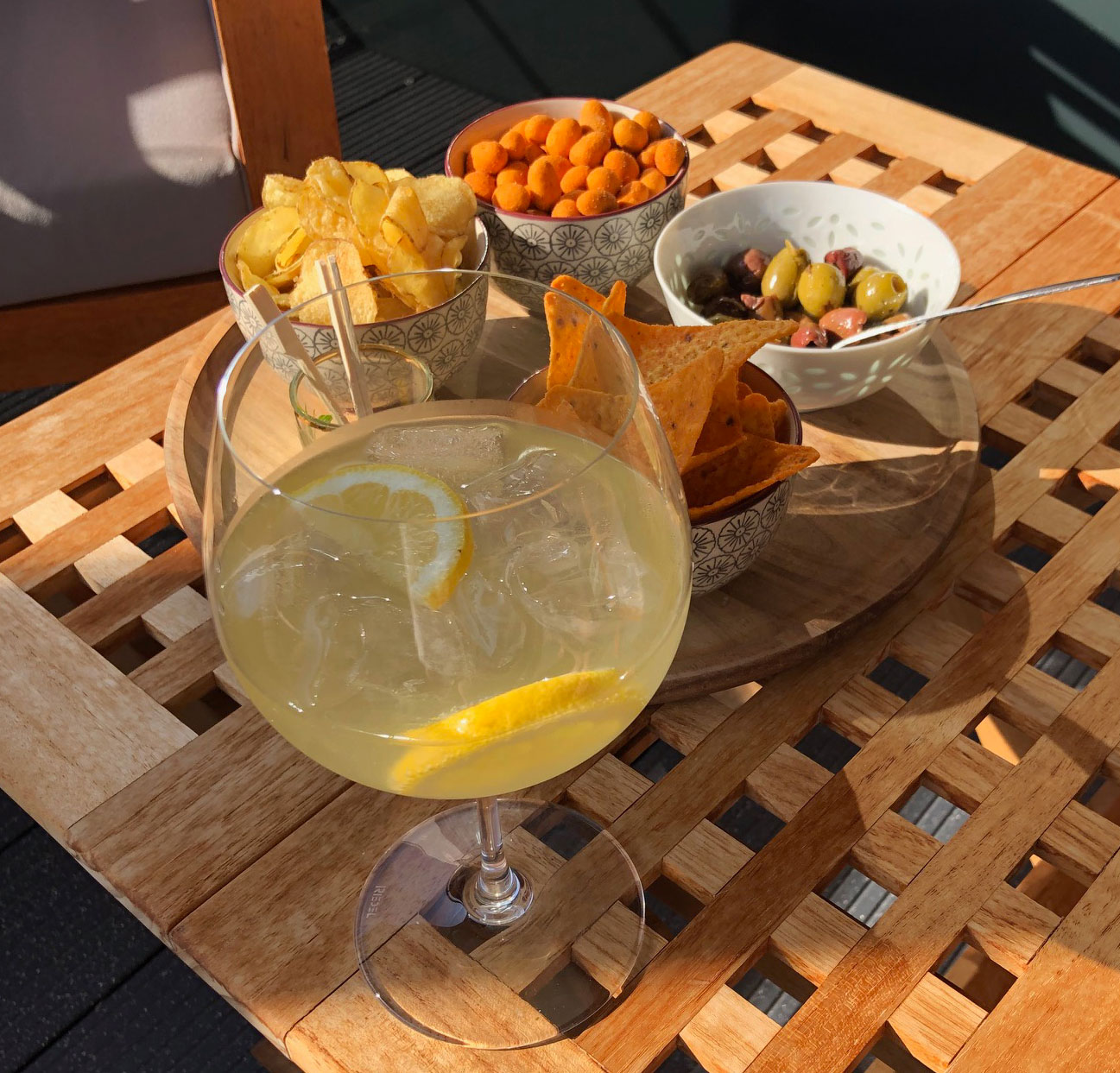 Limoncello spritz