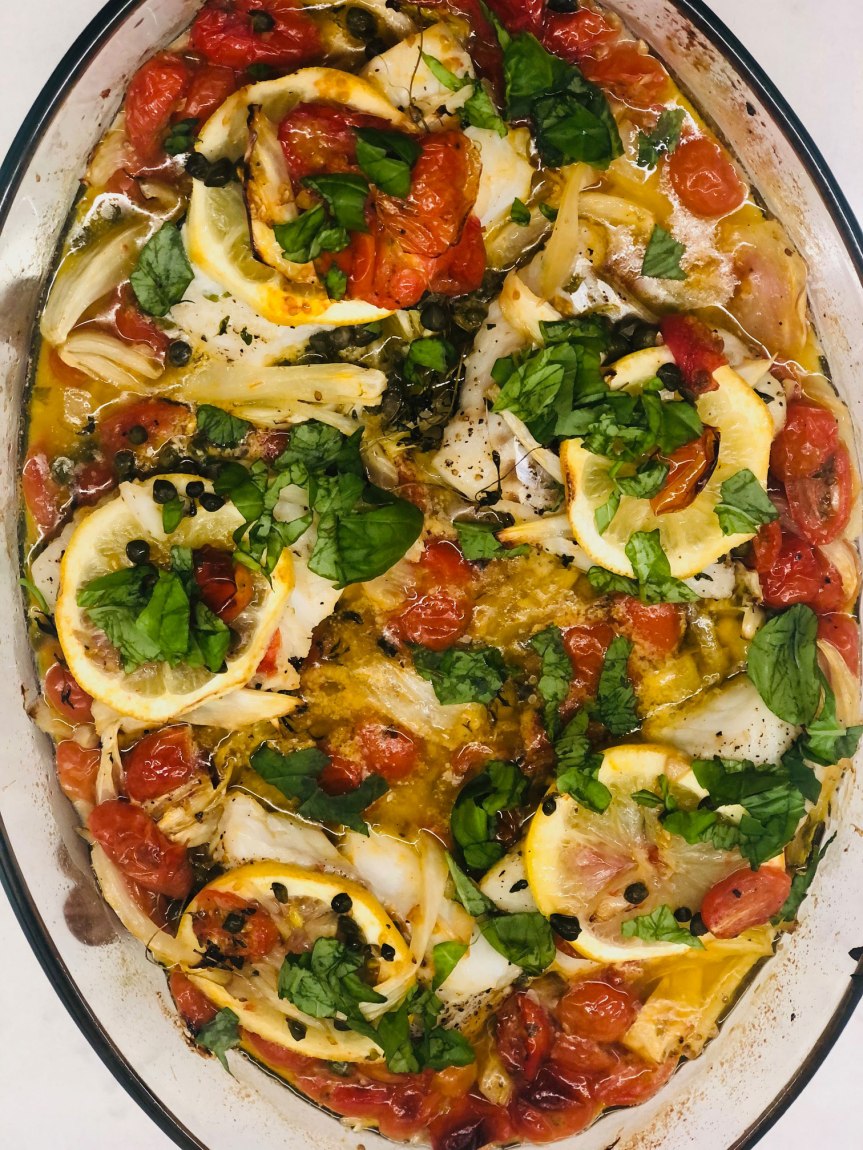 Uunikala Välimeren tyyliin