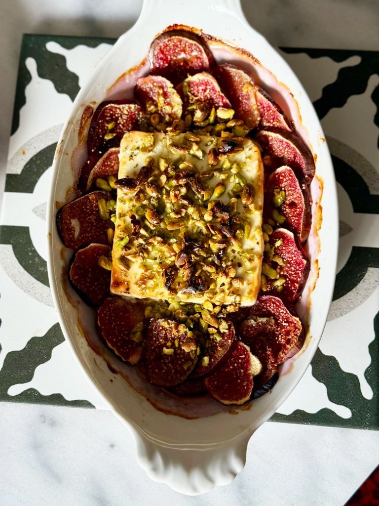 Viikunat uunissa fetan kanssa